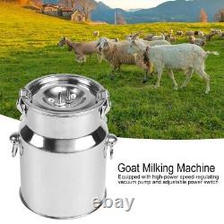 100 240V 5L Machine à Traire Vache Chèvre Électrique Domestique Avec Pompe Sgs
