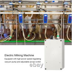 100 240V 7L Machine à Traire Vache Chèvre Électrique Domestique Avec Pu Obf