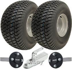20x10.00-8 Atv Remorque Kit P332 Herbe Alko Essieux de Moyeu & Stub Hitch 750kgs