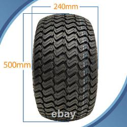 20x10.00-8 Double Axe Quad Atv Remorque Kit 4 Roues Wanda P332 Sans Attelage