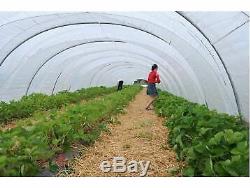 Bache de protection agricole 400 g/m² 2.1 x 3 m bache serre transparente arm