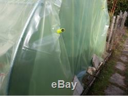 Bâche transparente 6m de large, longueur de 10m (6m x 10m) pour serre de jardin