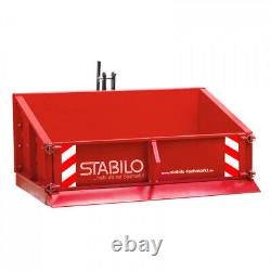Benne agricole 3 points Basic 150 avec dispositif de bascule sécurisé D52027