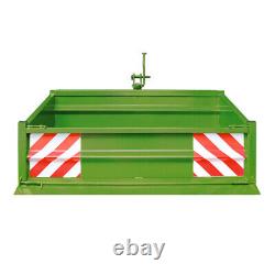 Benne agricole 3 points pour tracteur 1500 S CAT I-CAT II 0,55 m3 D52323