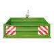 Benne agricole 3 points pour tracteur 1500 S CAT I-CAT II 0,55 m3 D52323