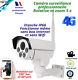 Caméra 3G/4G rotative Zoom 5x -Sans box Internet Idéale surveillance élevage