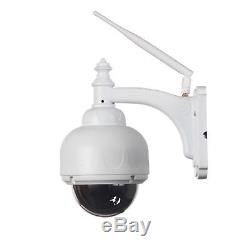 Caméra surveillance rotative Etanche IP66 Zoom 5x 100% alu Carte SD 8Go