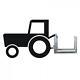 Châssis pour transport de bois / bûches pour tracteur Cat. 1 D67834