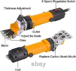 Cisaille professionnelle de mouton de 690w, tondeuse électrique puissante