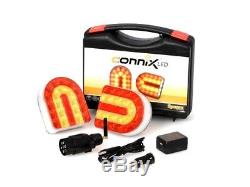 Conix Kit D'Éclairage sans Fil avec Magnétique Fixation pour Tracteur Remorque