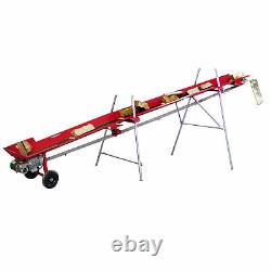 Convoyeur 5m Électrique 230V Transport Bande Gurtförderer Chauffage Fließband