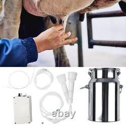 EU Plug 100 240V 7L Machine à Traire Vache Chèvre Électrique Domestique Sgs