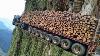 Extreme Dangerous Monster Logging Wood Truck Driving Skills Climbing Loading Truck Heavy Equipment