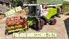 Fin De Moisson 2024 Claas Evion Avec Coupe Repliable