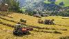 Foin En Montagne Dans Des Pentes Extr Mes Metrac H7 Rx Fauchage Andainage Pressage Haute Savoie