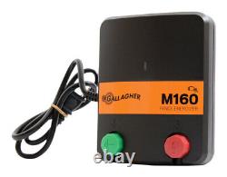 Gallagher M160 110 V Electric-Powered Clôture Energizer 836352000 Sq M Noir /