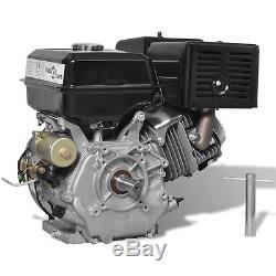 Moteur essence 15 HP 9,6 kW Noir Démarrage électrique Cylindrée 420 cc