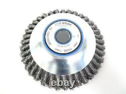 Pack Double Brosse de Mauvaises Herbes pour Motorsense Torsadé / Doux 200x25,4mm