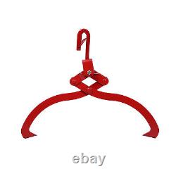 Pince forestière Débardage 450 kg 620 mm Pince à bois Levage Pince de prise