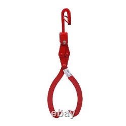 Pince forestière Débardage 450 kg 620 mm Pince à bois Levage Pince de prise