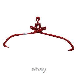 Pince forestière Débardage 700 kg 810 mm Pince à bois Levage Pince de prise