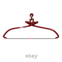 Pince forestière Débardage 700 kg 810 mm Pince à bois Levage Pince de prise