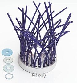 Ratioparts OCTO Pro Brosse à herbes sauvages 25,4 mm de diamètre, 18 fils, pour