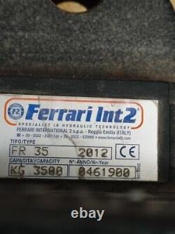 Rotator pour pinces forestières FR35, Ferrari int2, 3.5t