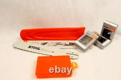 STIHL Rail Ensemble Rollomatic E 30cm 3405+ Boîte Protection 3 Chaînes pour Msa