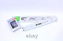STIHL Rail Rollomatic E 45cm 3/8 P 1,3mm 3005 000 4817 + 1x Chaîne Plein