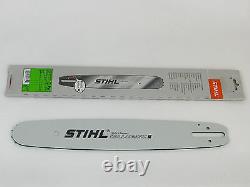 STIHL Rollomatic E 37cm 1,6 3003 000 6811 + 5 Halbmeißelketten + Protège-guide