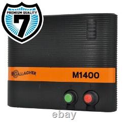 Secteur Électrificateur Gallagher 230v M1400 Grillage Électrique 7 An Garantie