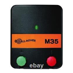 Secteur Électrificateur Gallagher 230v M35 Grillage Électrique 7 An Garantie