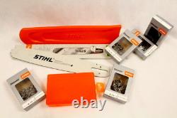 Set De Guide Stihl 9421 50Cm 1,6 3/8 + Boîte De Protection 5X Chaînes Complètes