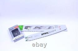Stihl Guide De Rail 3003 000 5231 63Cm 1,6 3/8 + 1X Chaîne Complète