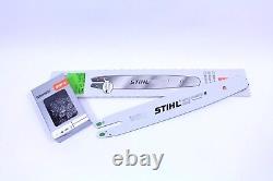 Stihl Voie de Guidage Rollomatic E 35cm 3/8 1,3 3005 000 7409 + 1 Chaîne Dur