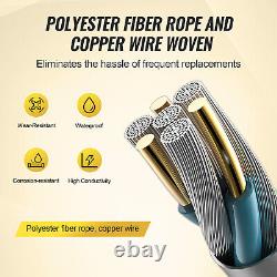 VEVOR Fil de Clôture Électrique Polyester Cuivre 305m pour Chevaux Bovins Bétail