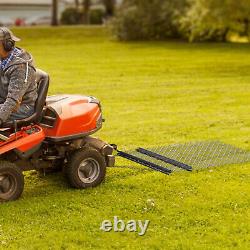 VEVOR Herse Traînée à Chaîne 1550x1235 mm pour Nivellement de Terrain Gazon VTT