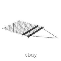 VEVOR Herse Traînée à Chaîne 1550x1235 mm pour Nivellement de Terrain Gazon VTT