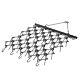 VEVOR Herse Traînée à Chaîne 2270x1210 mm pour Nivellement de Terrain Gazon VTT