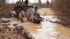 Valtra Forestry Tractor Logging In Wet Conditions